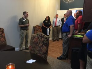 Forward Engineers Ribbon Cutting with Rogers-Lowell Chamber of Commerce